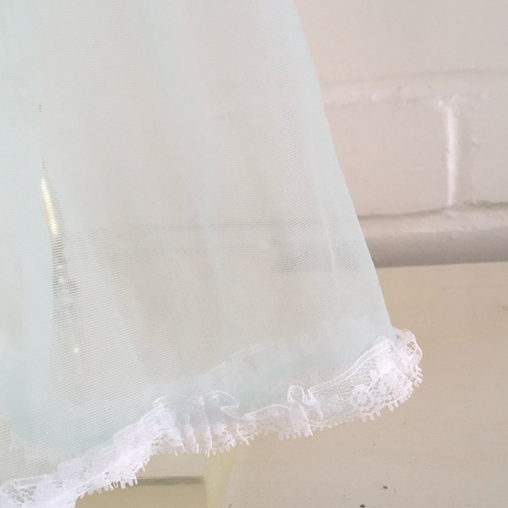 girls sheer classic vintage antique skirt slip petticoat size 4T - Picture 6 of 8